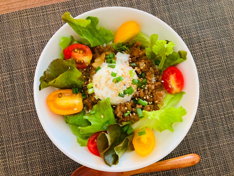 山本ゆり「和風ミンチライス」