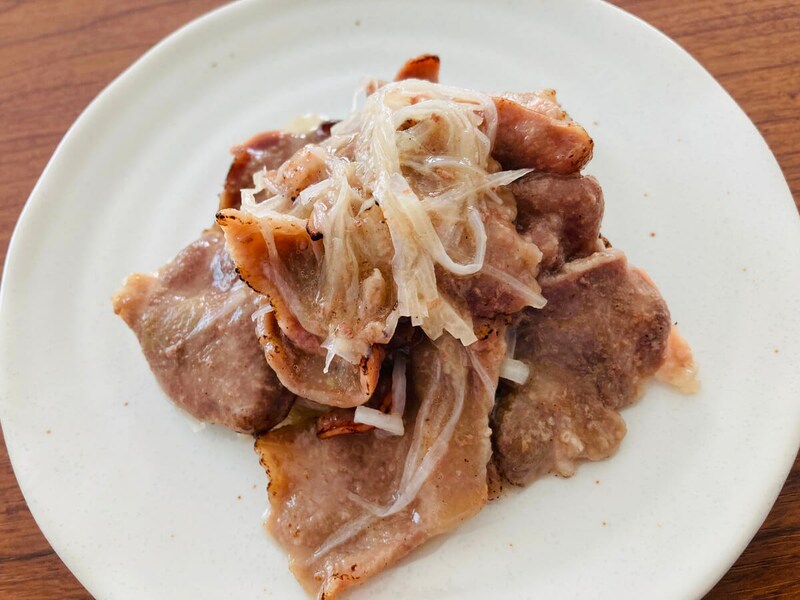 ファミリーマート「レモン果汁でさっぱり食べるねぎタン塩」