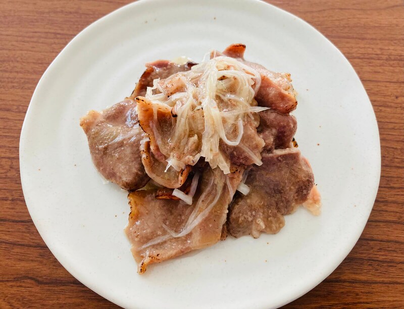 ファミリーマート「レモン果汁でさっぱり食べるねぎタン塩」