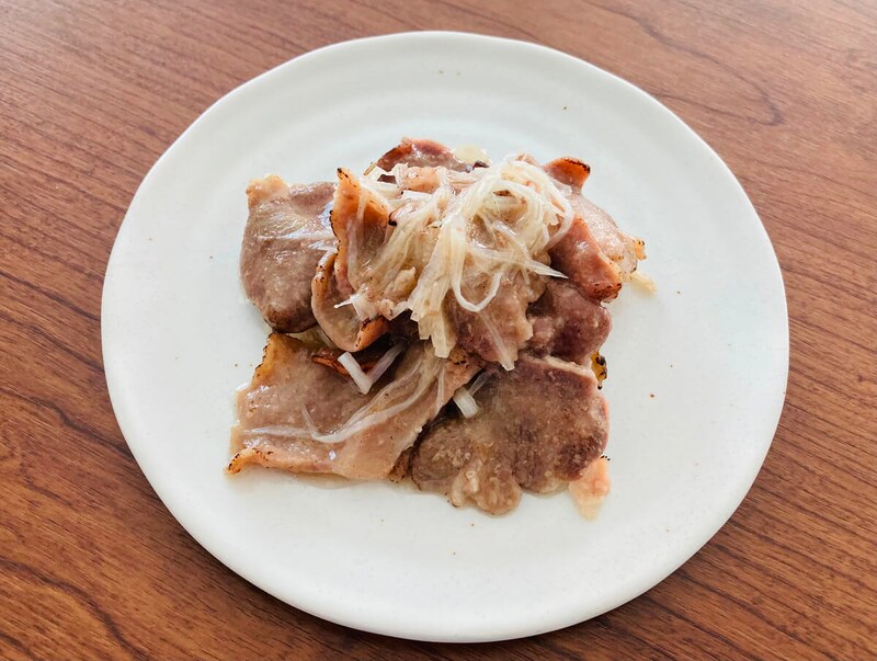 ファミリーマート「レモン果汁でさっぱり食べるねぎタン塩」