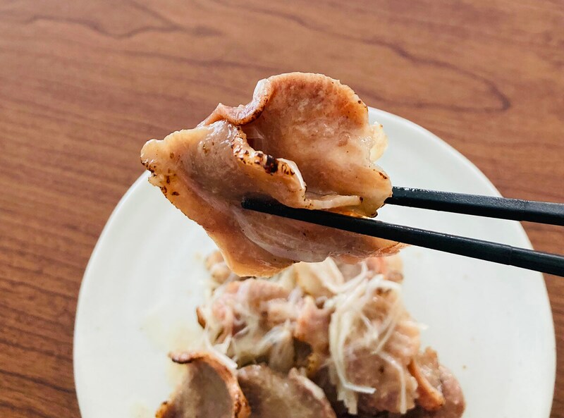 ファミリーマート「レモン果汁でさっぱり食べるねぎタン塩」