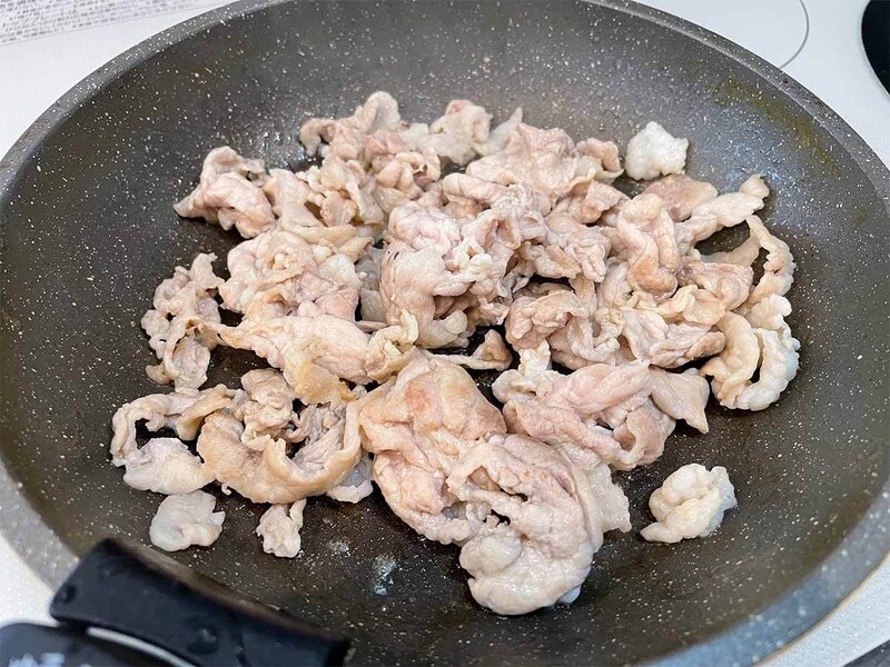 フライパンひとつでビビンバ