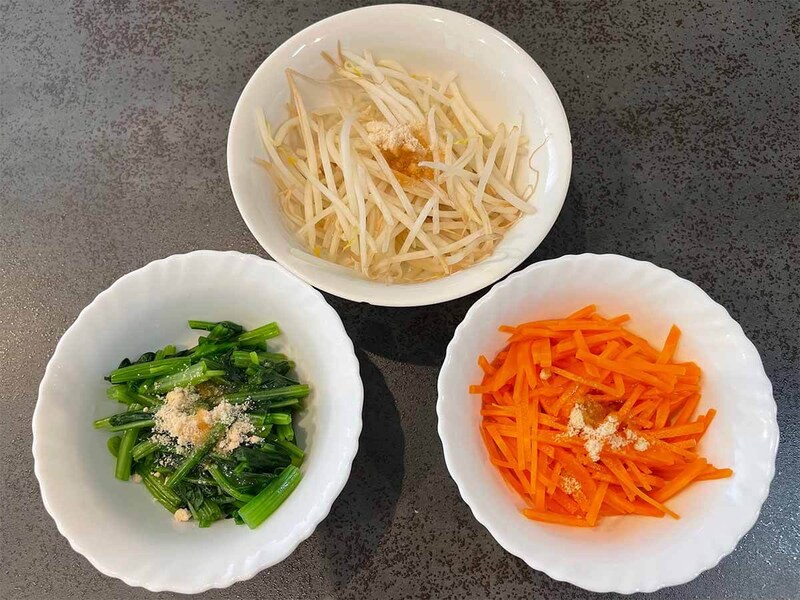 フライパンひとつでビビンバ