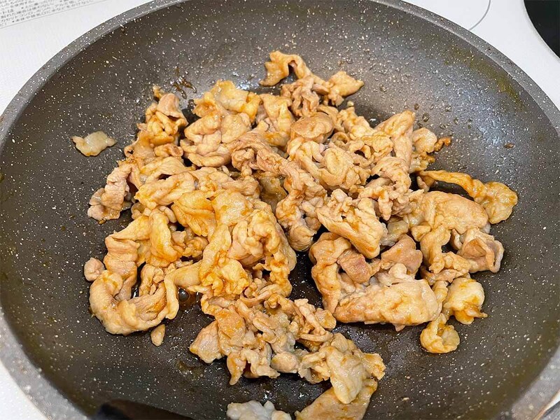 フライパンひとつでビビンバ