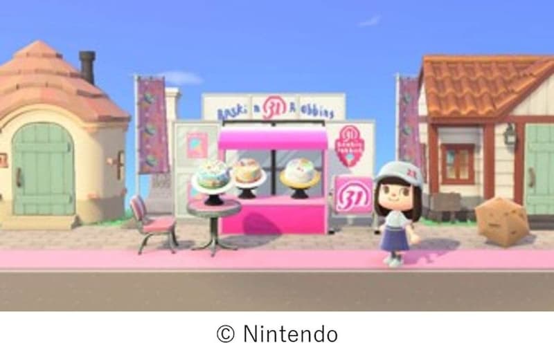 サーティワン どうぶつの森初コラボ