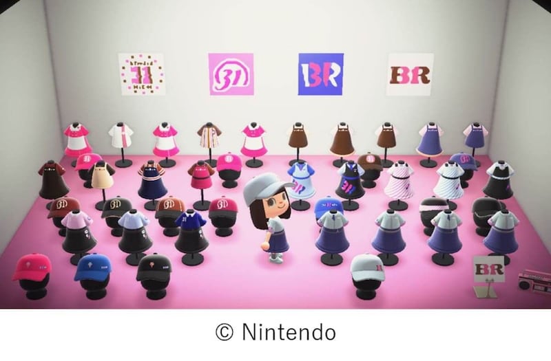 サーティワン どうぶつの森初コラボ