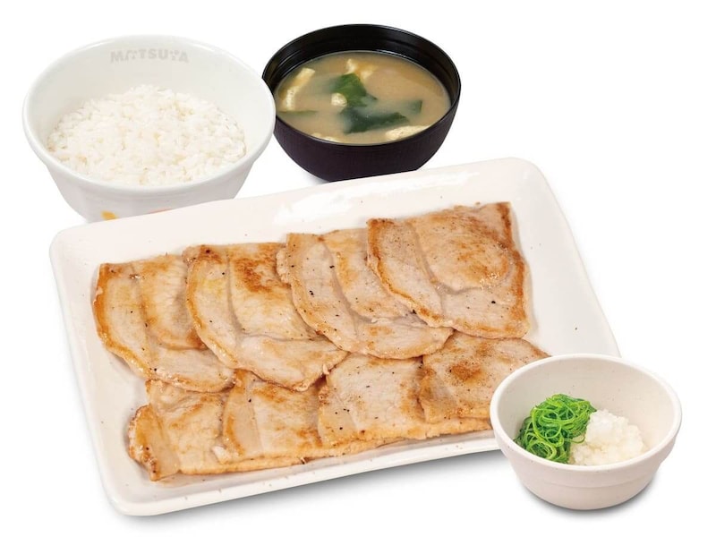豚ロースネギ塩丼