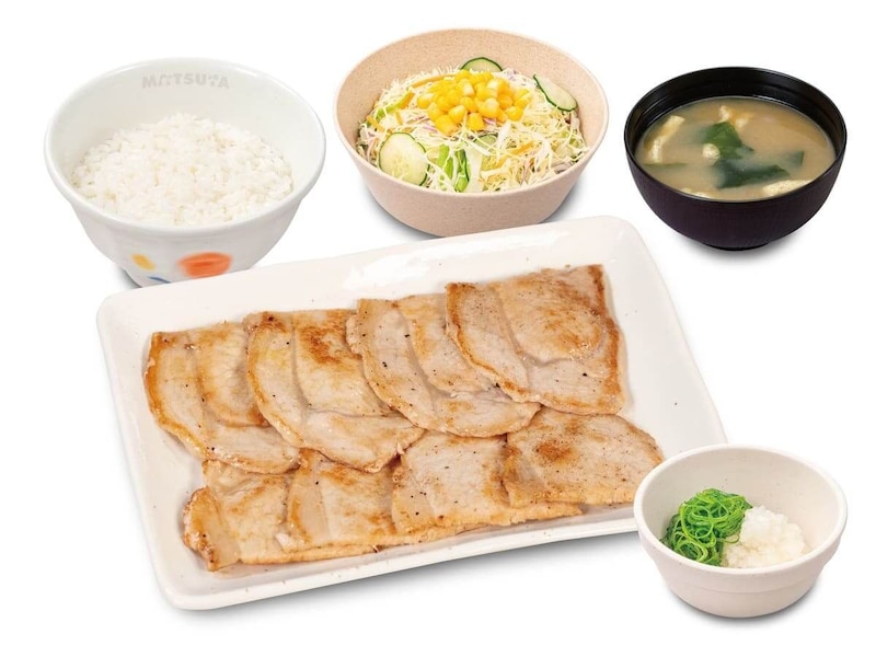 豚ロースネギ塩丼