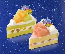 銀座コージーコーナー、「白桃のショート」「2種メロンのショート」を七夕仕様で販売