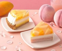 銀座コージーコーナー、黄桃とマンゴーを組み合わせたスイーツ2種発売！目にも涼しいゼリー仕立て
