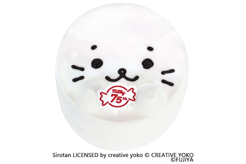 不二家、なごみキャラクター「しろたん」とコラボ