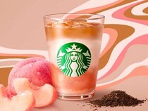 スターバックス、『ピーチ クリーミー ティー ラテ』発売！ピーチビバレッジのラストを飾る1杯
