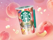 スターバックス、「スターバックス® DELIGHT ME® ピーチミルク with クリーミープディング」を発売