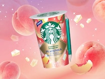 スターバックス、「スターバックス® DELIGHT ME® ピーチミルク with クリーミープディング」を発売
