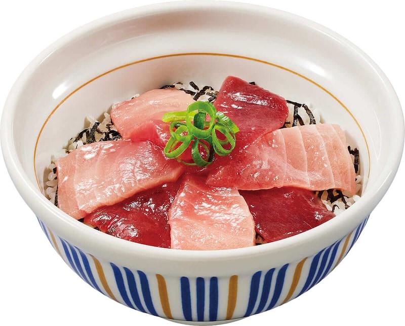 南まぐろ中とろ入り鉄火丼