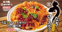 かつや、「うな玉とロースカツの合い盛り丼」販売！土用の丑は「うなぎ」も「カツ」も欲張りメニュー