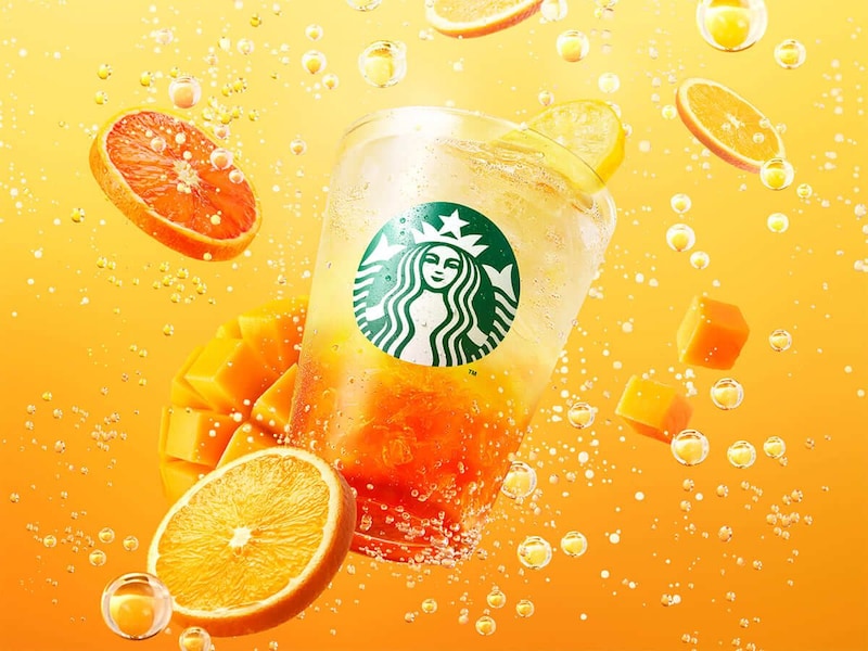 ぎゅぎゅっと オレンジ & マンゴー フラペチーノ®