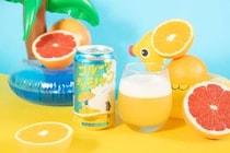 ファミリーマート限定、新製品「フルーツデタジャン」発売！暑い時期にぴったりの白ビール