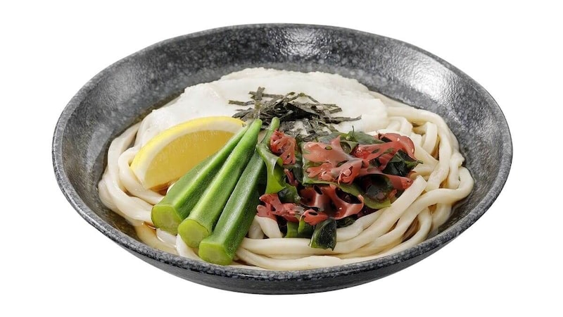 冷たいぶっかけうどん2品販売
