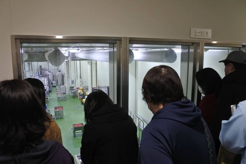 ジョイフル工場見学試食会