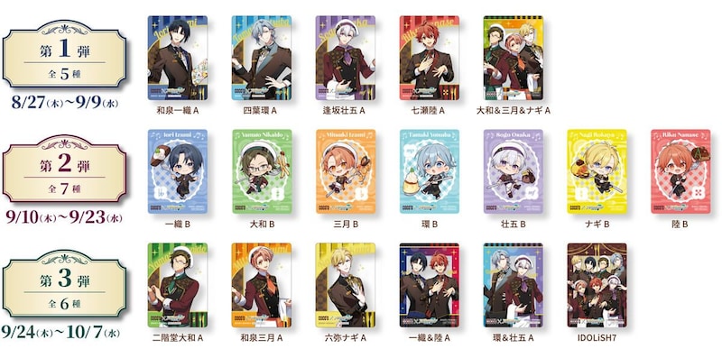 『アイドリッシュセブン』コラボ