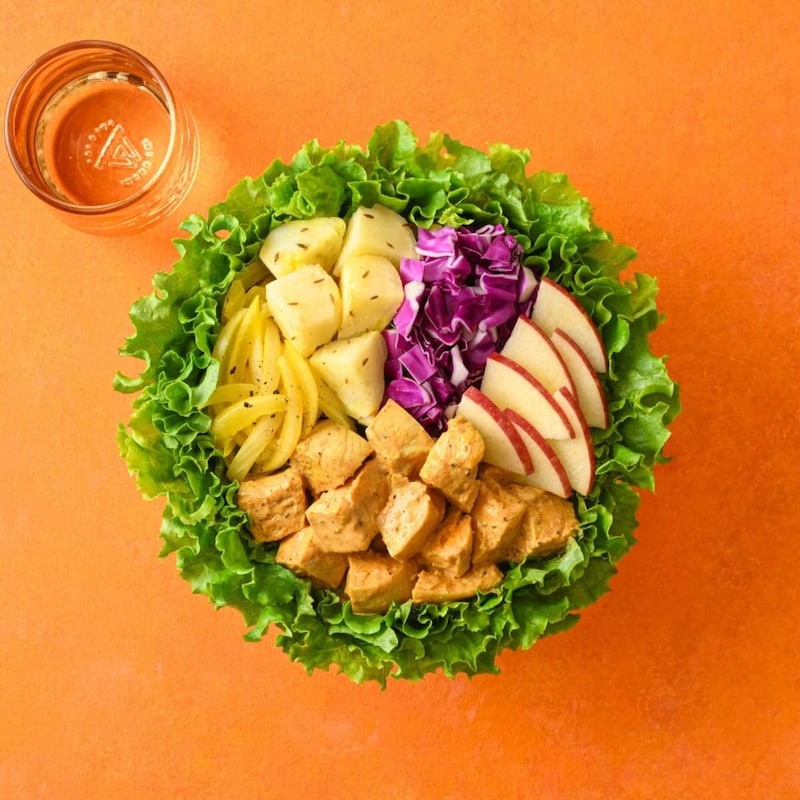 秋の限定サラダ