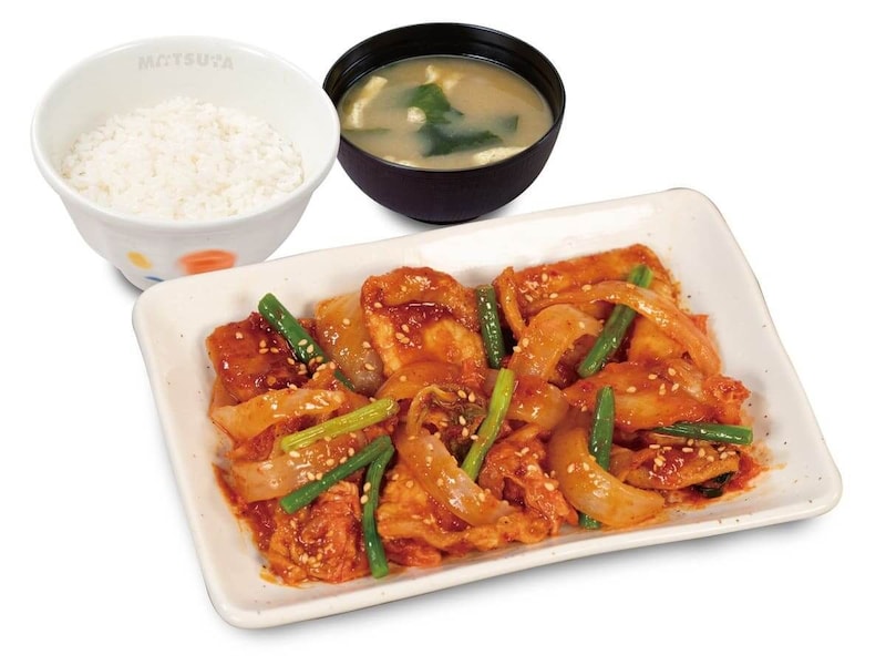豚キムチ定食