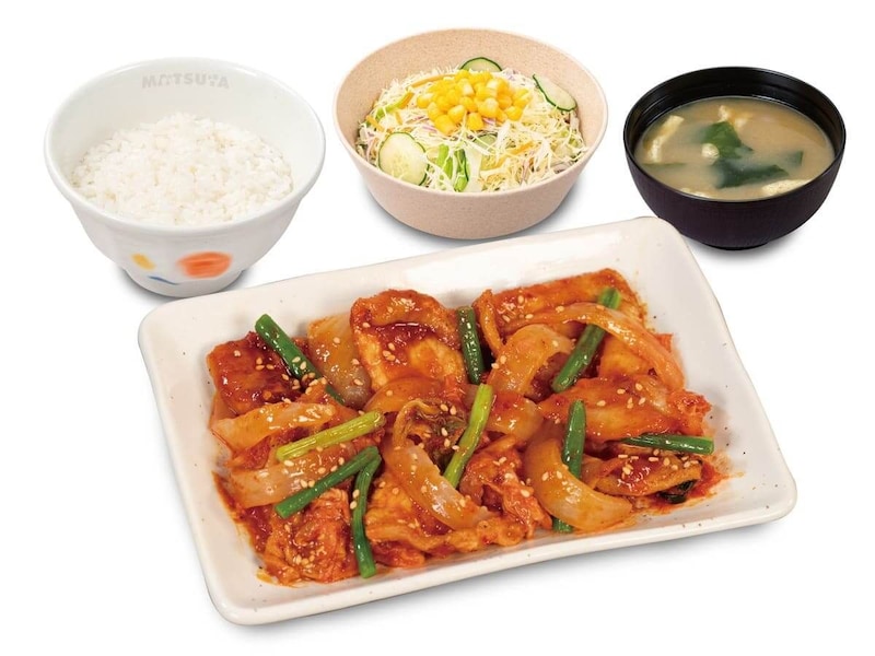 豚キムチ定食