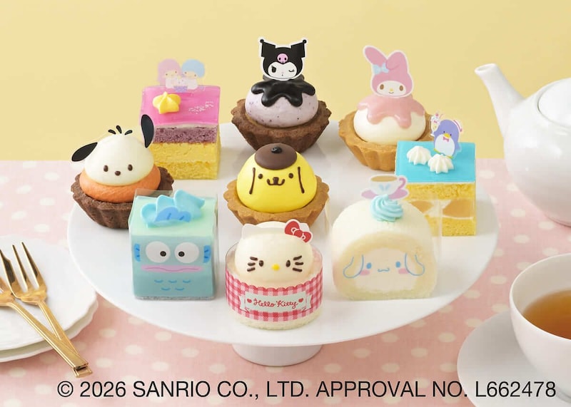 ポムポムプリンのプリン風ケーキ