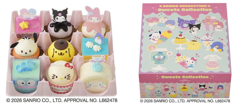 ポムポムプリンのプリン風ケーキ