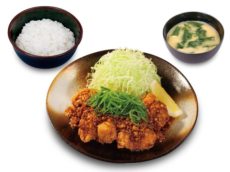 油淋鶏定食