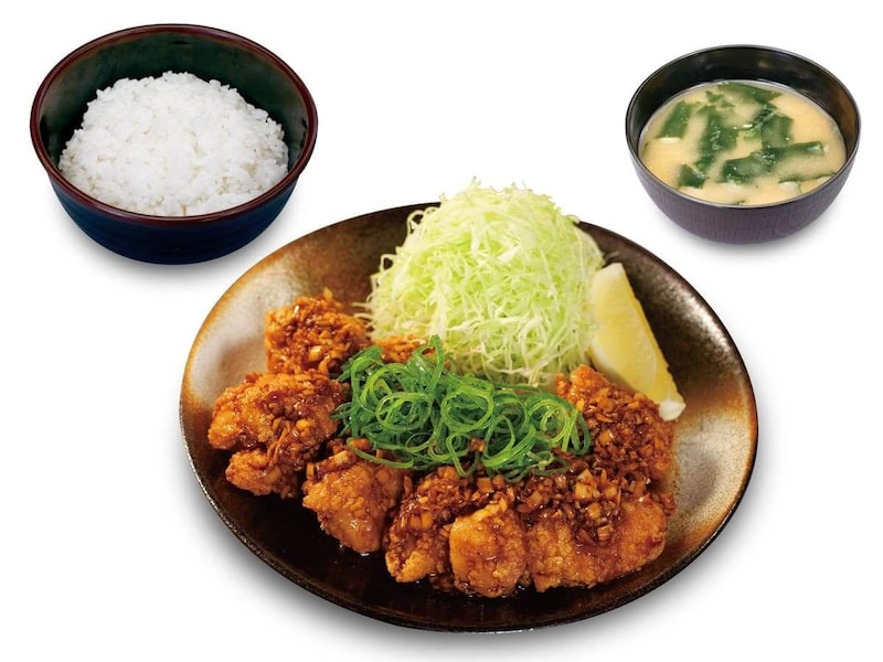 油淋鶏定食