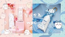 「ちいかわ」×「Wpc．」ハチワレ「ほめられリボン」が折りたたみ傘に！
