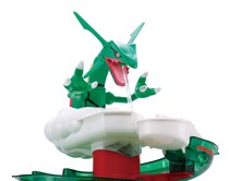 伝説のポケモン「レックウザ」が“流しそうめん機”に　高さ56センチの背中から、流れる！