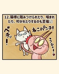 【漫画】“猫吸い”がやめられない、外で見かけるだけで興奮…　猫好きの間で話題の「猫中毒チェックリスト」に爆笑＆共感
