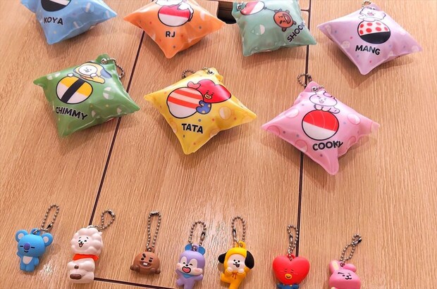 【今日から】くら寿司×「BT21」第2弾スタート クッションチャームもらえる