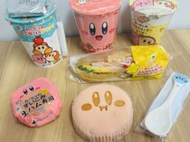 SNS「尊い」「超かわいい」と話題　「星のカービィ」×ファミマ　「ワープスター」ロールパン、好物「りんご」味の蒸しパンを実食！
