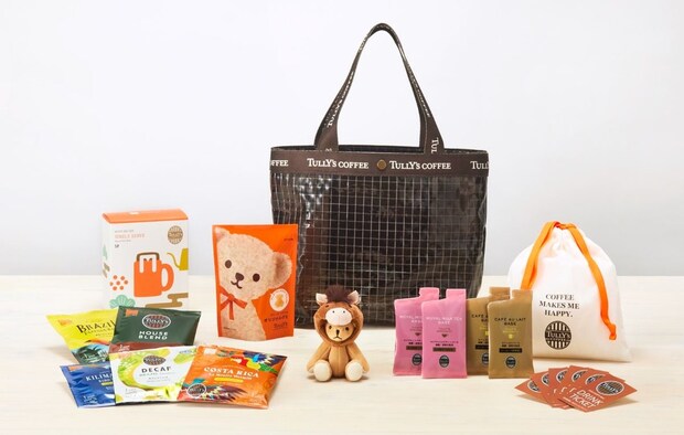 タリーズコーヒーの福袋「2026 HAPPY BAG」登場！　毎年恒例「干支ミニテディ」やドリンクチケット入り【11月12日から予約受付】