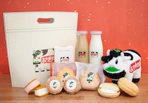 【あさぎり牛乳】初の福袋！　”牛乳屋さんの牛乳スイーツ”7点＆保冷バッグ