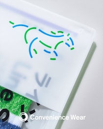 ファミマ「コンビニエンスウェア」福袋　“ラメ入り”ラインソックス、ハンドタオル、“429円相当”割引券入り1260円