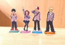 くら寿司×「ヒロアカ」コラボ第3弾開始　緑谷出久、爆豪勝己、轟焦凍の特製アクスタもらえる