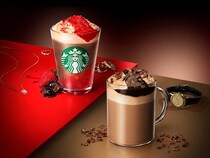 【スタバ】バレンタインのフラペチーノ＆ラテ発売　”一口でとろける”味わい