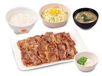 【松屋】牛カルビ肉“最大1.5倍”、豚汁が“100円”「カルビ焼肉増量フェア」開催