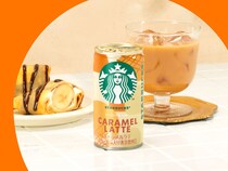 【スタバ】ショート缶コーヒー「キャラメルラテ」新発売　心ほどける、とろける甘さ