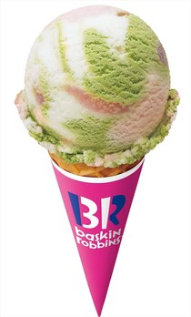 【サーティワン】「3色だんご」アレンジのアイス新発売　わらびもちトッピングしたサンデーも　“さくらキャンペーン”開催