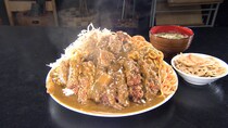 チキンカツ2枚＆白米約800グラムで850円の「カレー」 麺250グラム400円の大ボリューム「やきそば」登場 「オモウマい店」