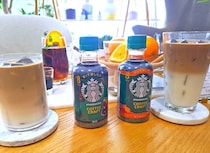 【ネスレ日本】国内初「スターバックス」濃縮飲料を新発売　無糖＆キャラメル　1本で8杯分