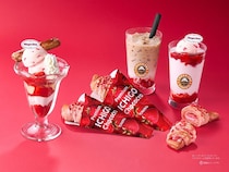 【画像】わぁ…見た目華やか…！　コチラがサンマルクカフェの「イチゴフェス」限定メニューです！（6枚）