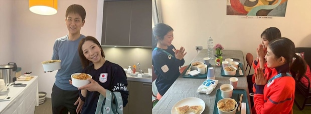 りくりゅう、坂本花織選手、中井亜美選手も食べた“五輪メシ”　大活躍を支えた味の素「Power Gyoza DON」開発“裏話”