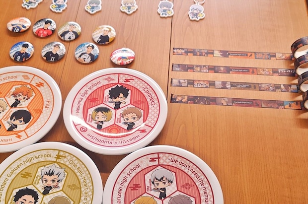 【今日から】実物！　くら寿司「ハイキュー！！」コラボ第2弾　コラボ限定「寿司皿」